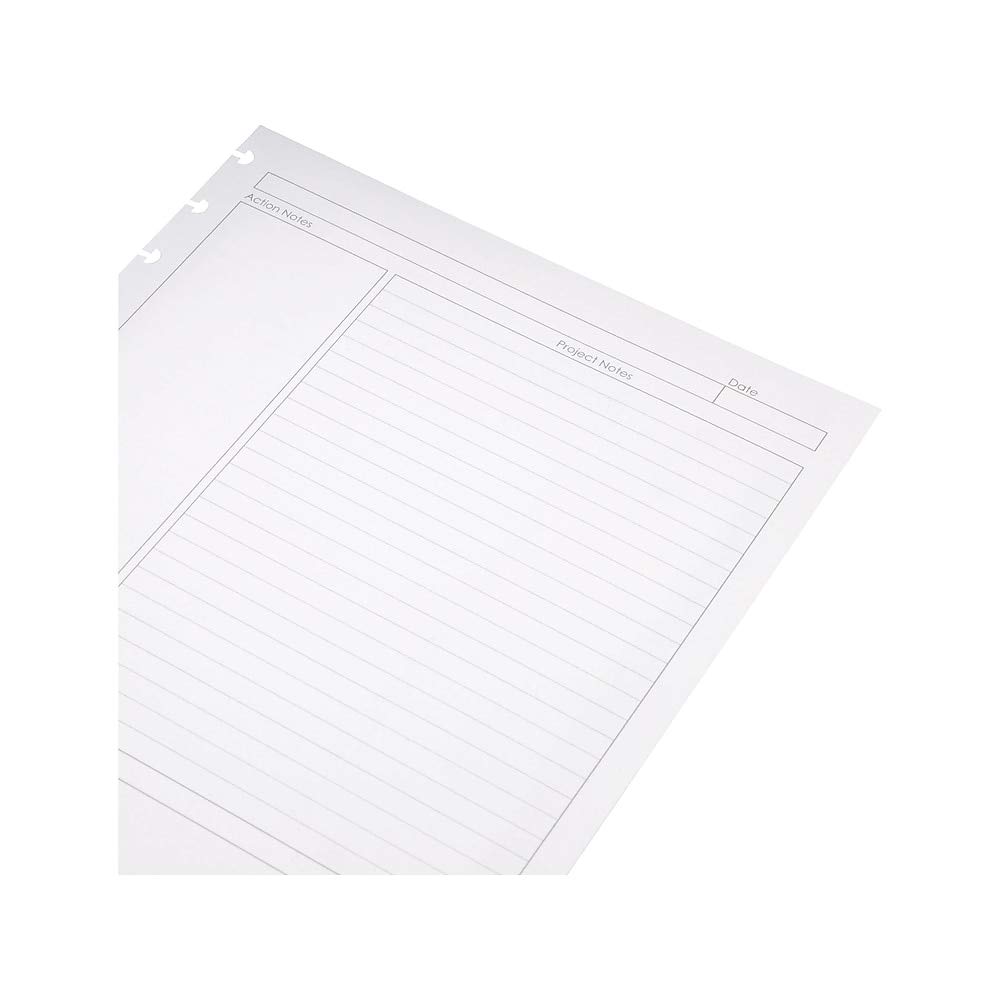 Staples Arc Notebook Project Planner Filler Paper, Lettersized, White