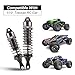 HobbyPark RC Shocks for Traxxas Slash 2WD 4x4 Hoss Rustler Stampede Bandit VXL Nitro Shock Absorber Damper Set 1/10 Upgrades Parts Replace of 5862 (Gray)