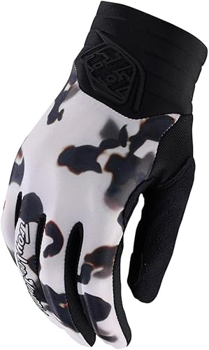 Miniatura 3 de Troy Lee Designs Guantes de motocross para motocicleta de motocross, carreras de montaña, guantes de lujo para mujer, leopardo