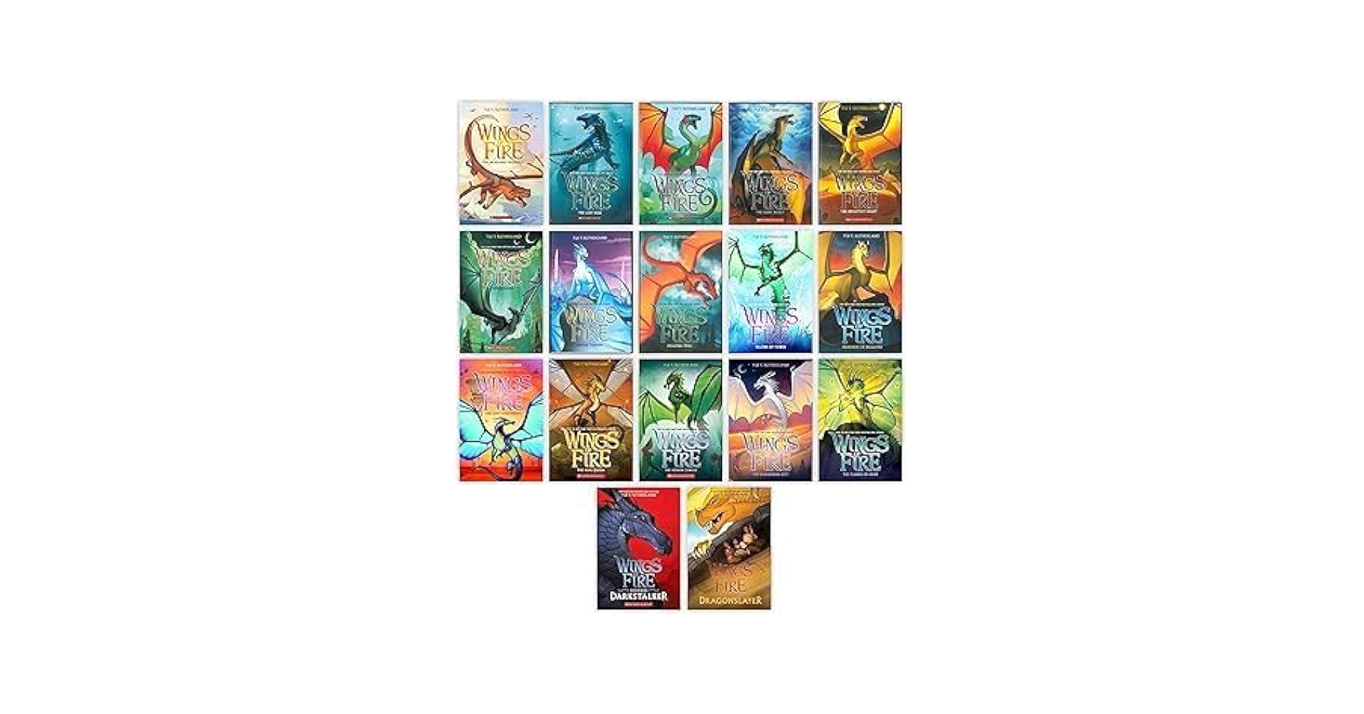 Amazon.com: Wings of Fire Series Complete 1-17 Books Set