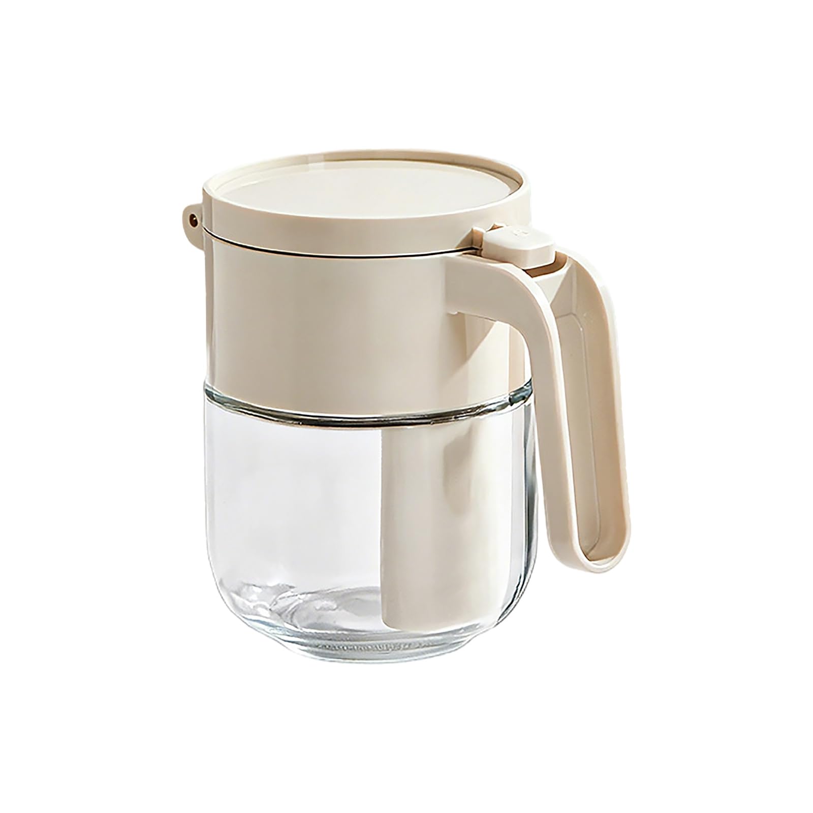 Xinsheinelry Spices Storage Container with Sealed Lid Seasoning Organizer with Spoon for Home Restaurant Use Hygienic Cooking Ingredient Container