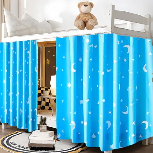 Cortinas de litera para dormitorios compartidos y estudiantes 5