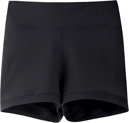 Miniatura 6 de Pantalones cortos de gimnasia para niñas, pantalones cortos de elastano atléticos para ballet, tenis, voleibol, saludos