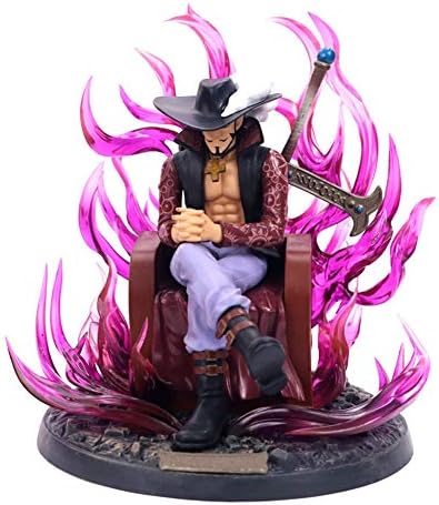 メリーシャンクスpvcアクションフィギュアグッズモデルフェスティバルギフト玩具を行くワンピースミホーク W3 25 Color Purple B086bfq3c5 3 732円