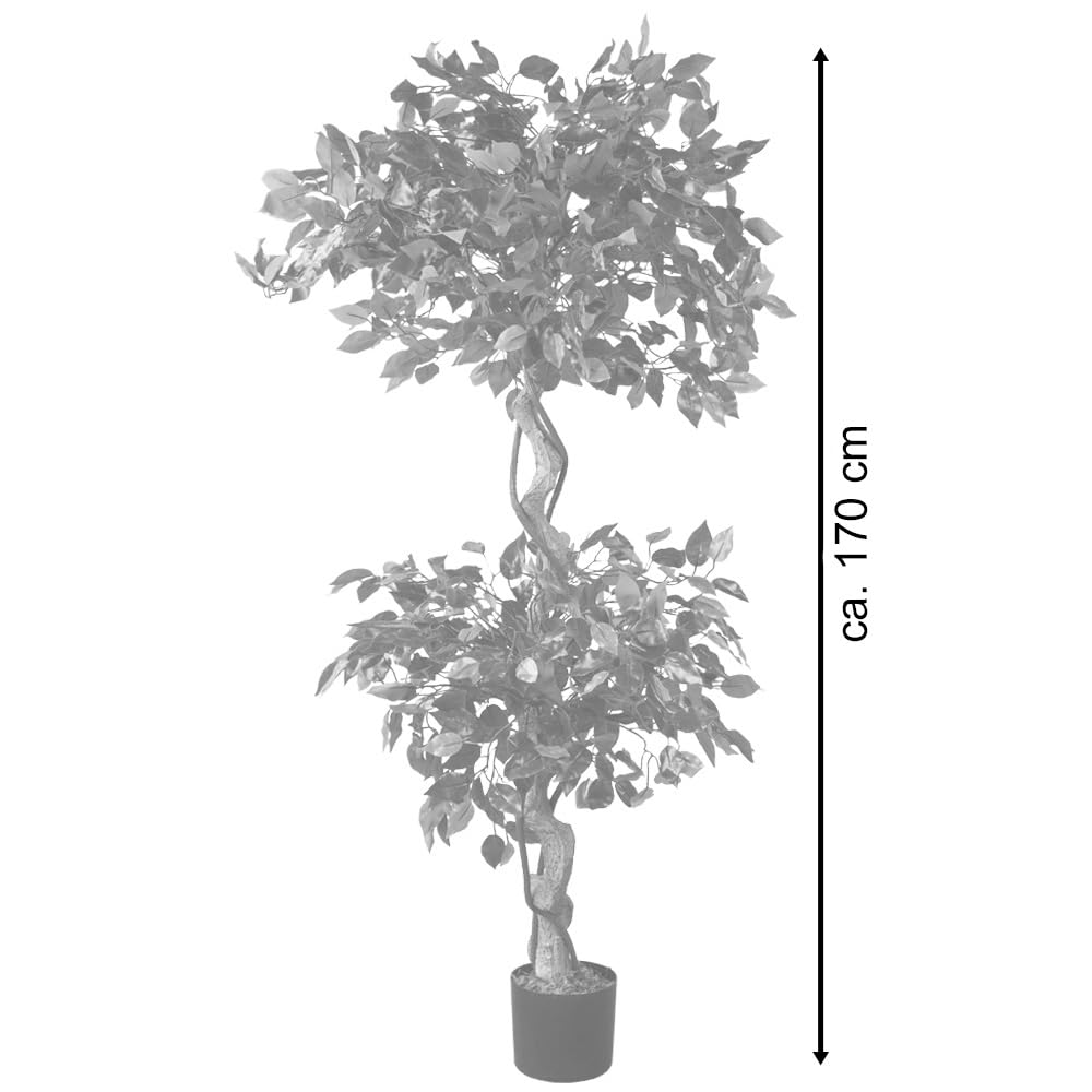 Ficus Plante Artificielle 170 cm Decovego