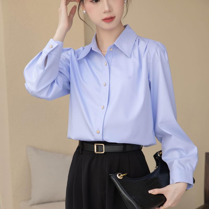 French Style Design Niche Professional Commuting Long-Sleeved top4