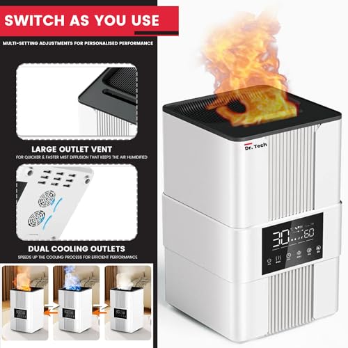 Ultrasonic Air Humidifier For Dryness Cold & Cough - Image 6