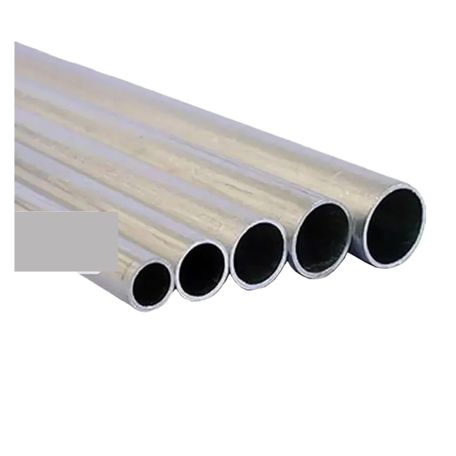 Aluminium Rundrohr 2-5 Stück Aluminiumrohr 1 mm Dicke 21–40 Außendurchmesser gerade 300 lang rund 6063 Aluminiumlegierungsrohr für Heimwerker(5 pieces,OD 40 x ID 38mm)