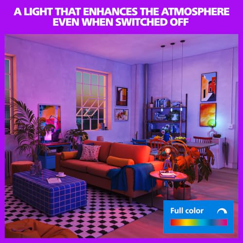 Philips Smart Lighting, LED RGB Filament G95 Light Bulb, E27 Base - Image 3