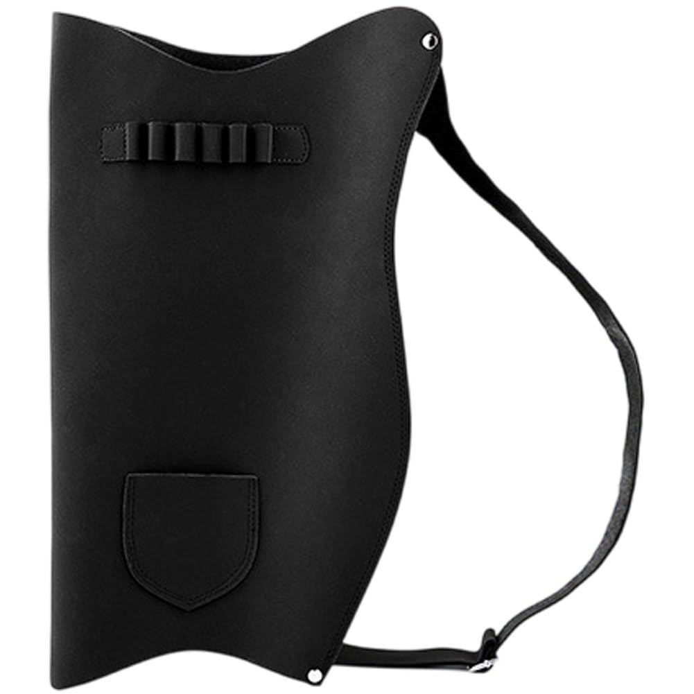 Ymxygz Traditional Archery Bow Case Leather Handmade Back Arrow Quiver with Adjustable Strap for Shooting Training Targeting Cosplay