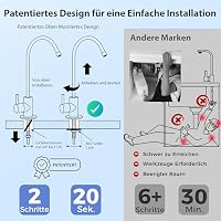 iSpring RCC7AK 6 Stufiges Umkehrosmose Trinkwasser Filtersystem – Ansicht 2