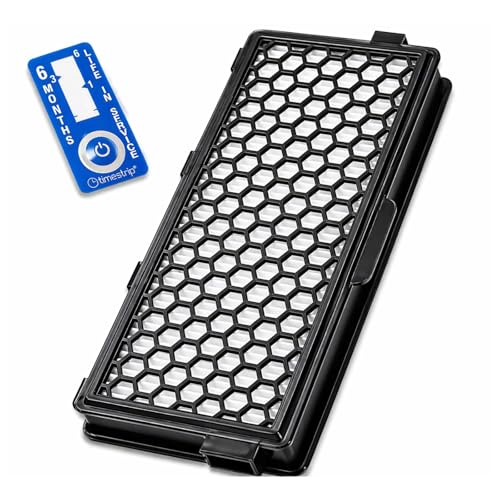 SMS Home SF-AA50 Active AirClean Filter with Timestrip Indicator for Miele AirClean Filter Compatible with Miele S4 S5 S6 S8 S4000 S5000 S6000 S8000 Complete C2 C3
