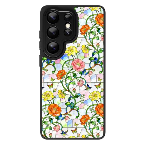Coque Samsung S26 Ultra MagSafe SOKAD à motif fleurs colorées pour femmes
