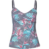FIREFLY Damen MEA II Tankini, Flower/Stripes, 40C
