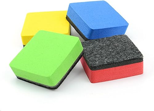 Ciieeo Borrador magnético de pizarra blanca, borrador de pizarra magnética suave, Pizarrones para niños, pizarra blanca magnética limpiadores de