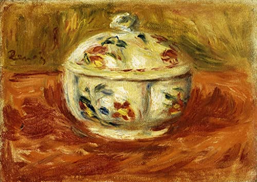 Lienzo decorativo para pared de Renoir, pintura mural de dormitorio 60x90cm