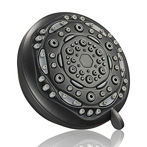 Couradric 6" Handheld Shower Head & Couradric 7-Function Luxury Shower Head Bundle #TOP4