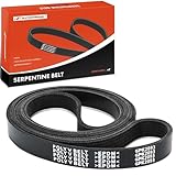 A-Premium Engine Serpentine Drive Belt Compatible with Honda Civic 2012-2015 & Acura ILX 2013-2015, 1.8L 2.0L - Replace 31110R1AA21