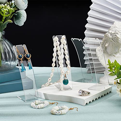 Support collier acrylique pour organiser vos bijoux de coiffeuse - 7