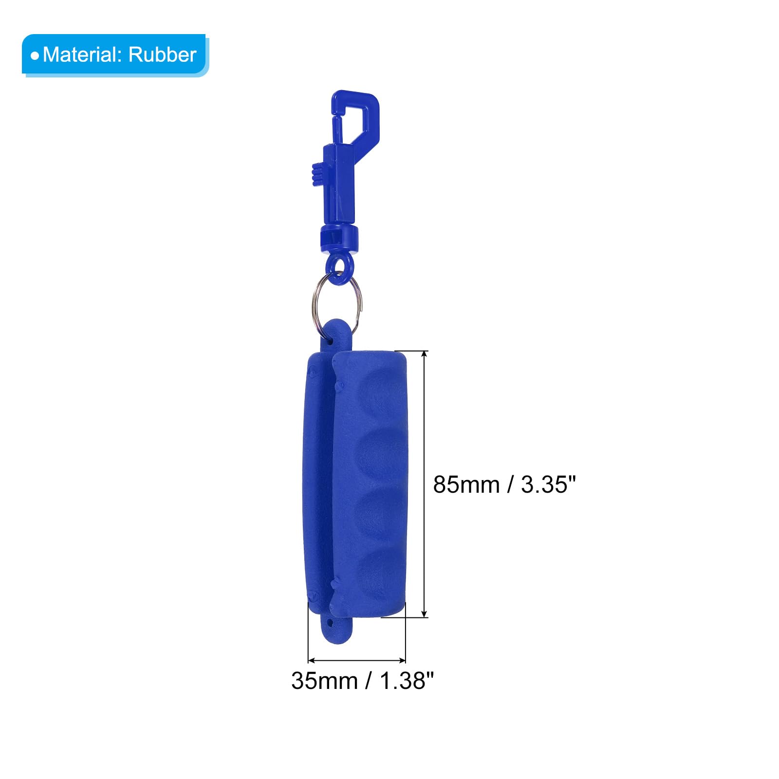 PATIKIL Archery Arrow Puller, Rubber Target Pulling with Belt Clip for Shaft Bow Shooting Blue - Image 2