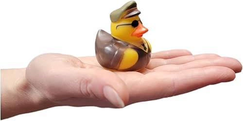 Miniatura 3 de Cool Rubber Ducks (2 pulgadas) tamaño estándar. (paquete de 12) lindos juguetes de piscina de pato para bañera (patos de goma aviadores)