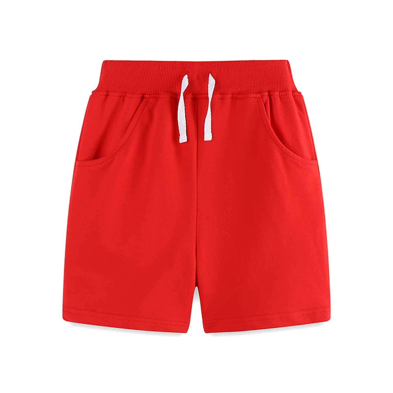 Ropa de 15 años para niños pequeños Sólido Ctton Comodidad Suave Bebé Deportes Jogger Pantalones Cortos Niños Niñas Pantalones Casual Pantalones Cortos Niño 98