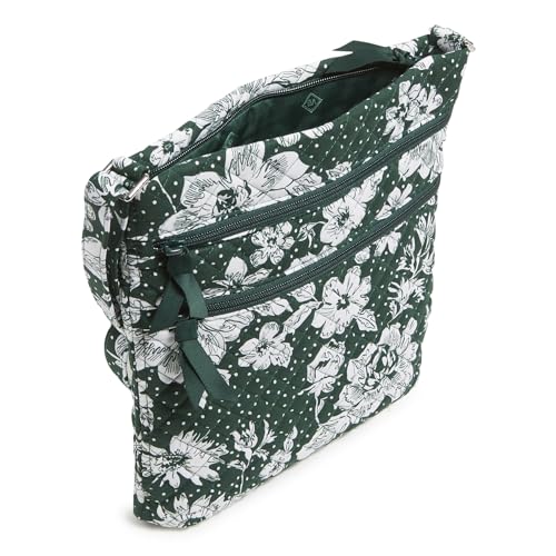 Vera Bradley Triple Zip Hipster Crossbody Purse, Cotton2
