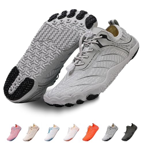 Image of Hike Barefoot Shoes Women Men Pro Water Footwear Wide Toe Box Non-Slip Unisex Athletic Outdoor Running Shoes