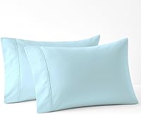 Vista 31 de Pizuna Sábanas de algodón puro 100% de tamaño individual, 800 hilos de algodón de fibra larga con bolsillo profundo de 15 pulgadas