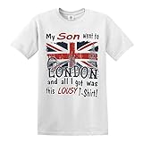 Darkwear Fue a la ciudad de Londres | Divertido | Recuerdo vintage | Amante de los turistas |, Son Went, S