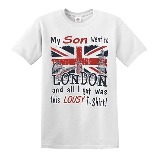 Darkwear Fue a la ciudad de Londres | Divertido | Recuerdo vintage | Amante de los turistas |, Son Went, L