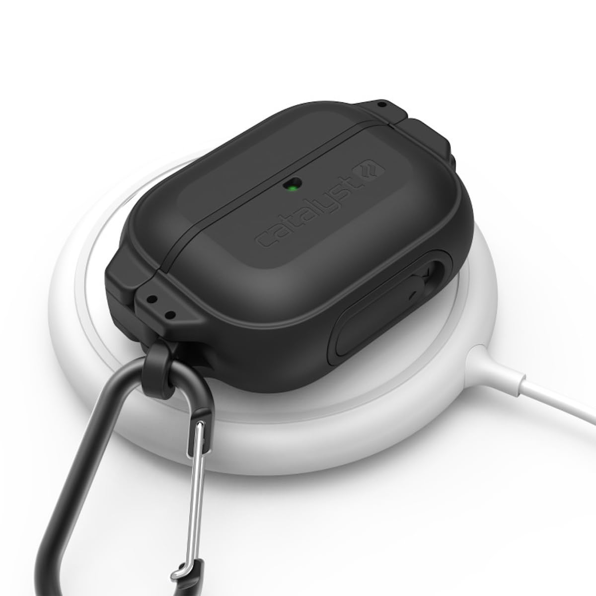 Catalyst - Cover Impermeabile e Antiurto di Protezione Totale, resistente alle cadute, alta protezione per AirPods Pro - Custodia Verde Militare