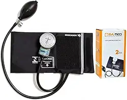 Esfigmomanômetro P A Med Com Selo Do Inmetro E Anvisa (Preto)