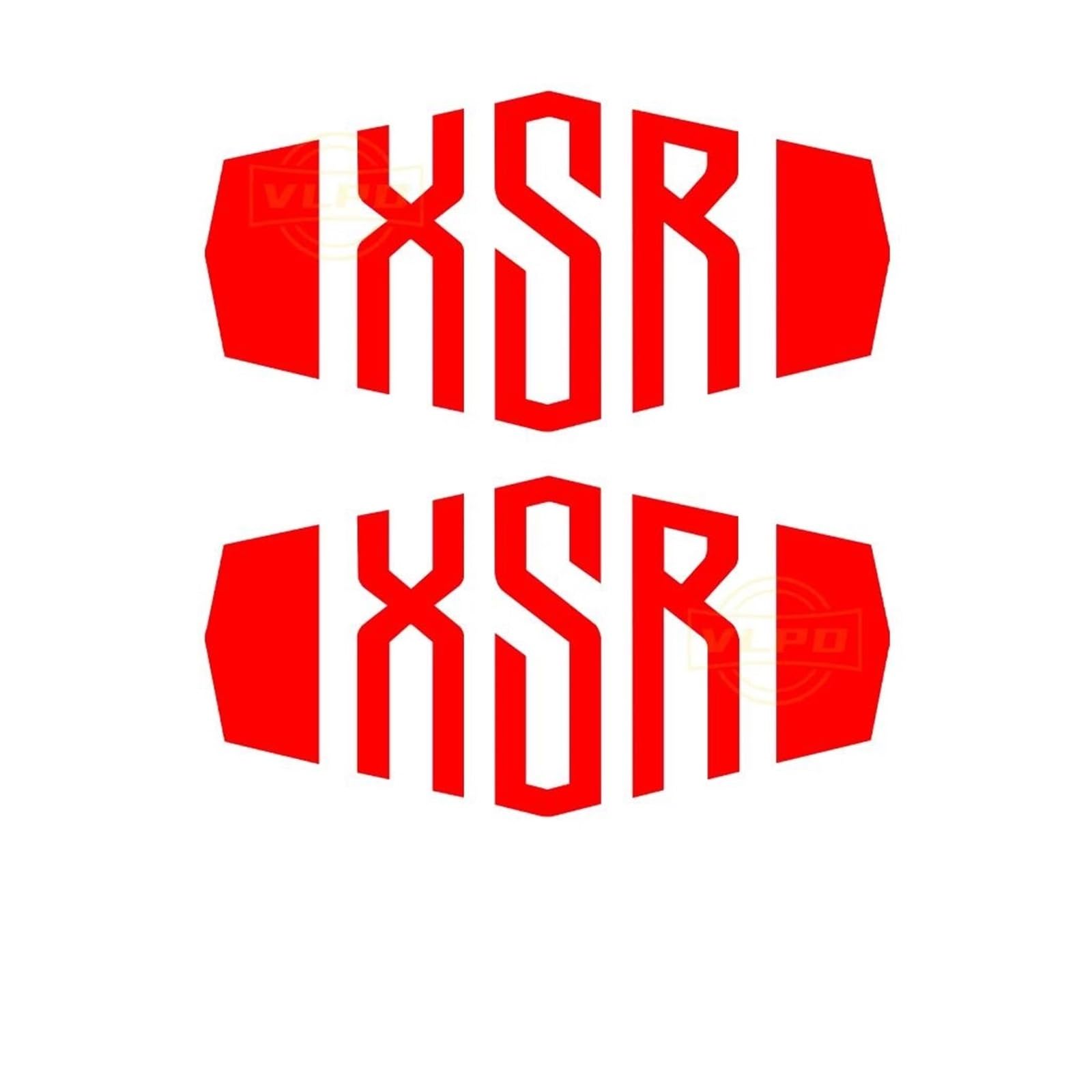 Decoration for Yamaha XSR 700 900 125 155 XSR125 XSR155 XSR700 XSR900 Glow Stickers Waterproof Reflection Decals Decoration(Red)