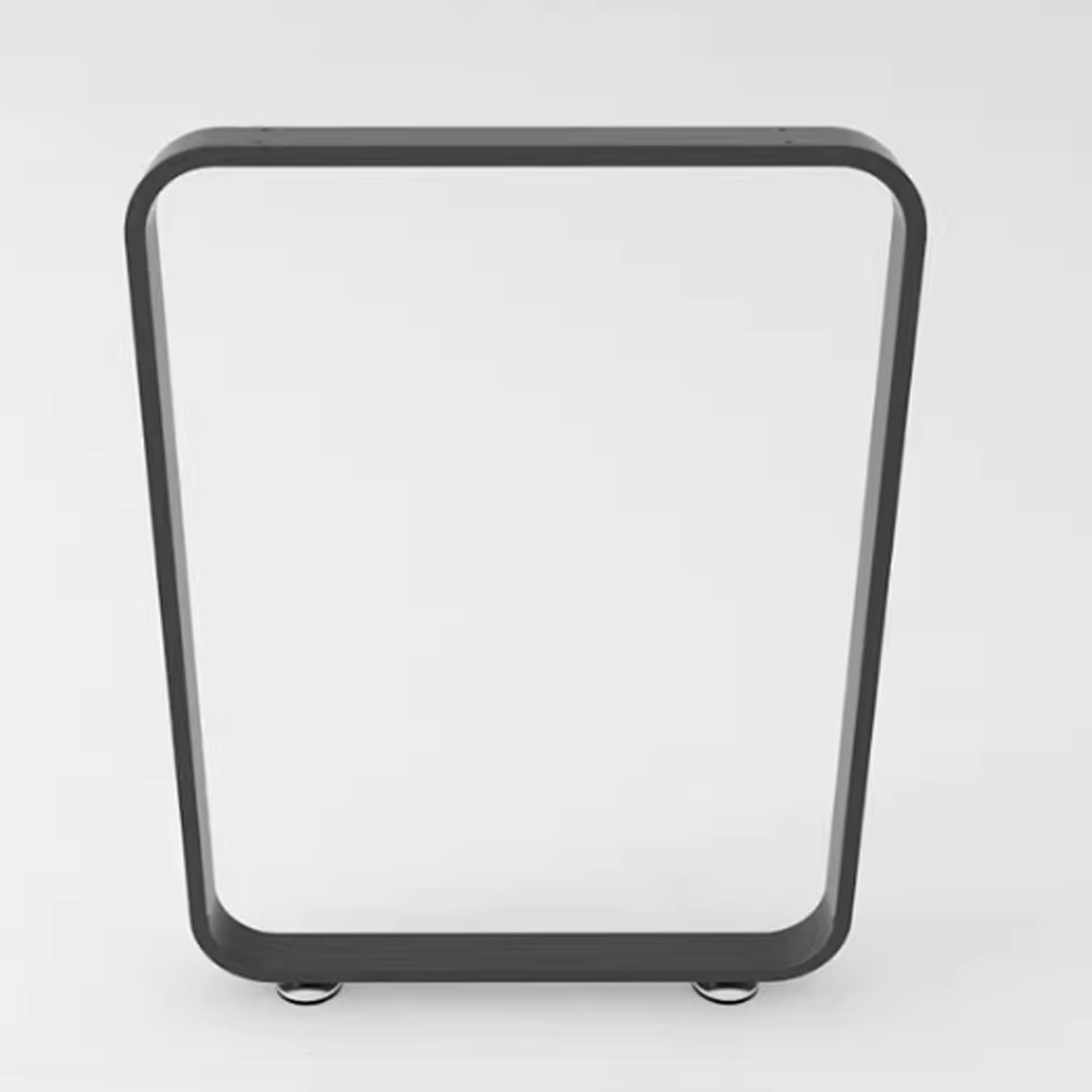 Gambe da tavolo rustiche in metallo, 72,5 cm, gambe quadrate in ferro resistente, design a tubo quadrato, capacità di carico 150 kg, base per mobili moderni, fai da te, finitura grigia