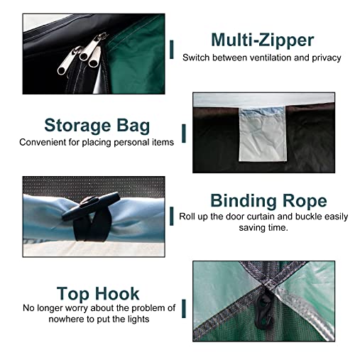 Anngrowy Pop Up Camping Tent 2 Person Anngrowy Family Tent Instant Portable Camp Tents Shelters Lightweight Waterproof Windproof Small Compact Outdoor Tents For Camping Hiking Mountaineering 4 Season Dome Tent thumb #4