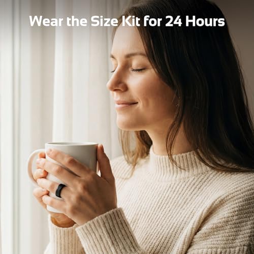 Image of Opove O Ring Sizing Kit - Size First Before You Buy, Choose from 8 Sizes - Sizes 6 to 13, Find The Perfect Smart Ring, Stylish Design, Only Compatible with O Ring Smart Ring