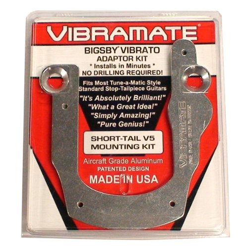 Vibramate Bigsby Vibrato Adaptor Kit Short Tail Mounting Kit - V-5-ST