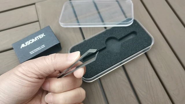 Amazon.co.jp: AUSOMTEK ヒゲピンセット 髭抜き 毛抜き 白髪抜き