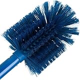 SPARTA Industrial Tank Brush Pipe Brush, Drain Brush with Handle for Commercial Kitchens, Polyester, 16 Inches, Blue