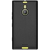 Amzer Pudding Soft Gel TPU Skin Fit Case Cover for Nokia Lumia 1520 - Retail Packaging - Black