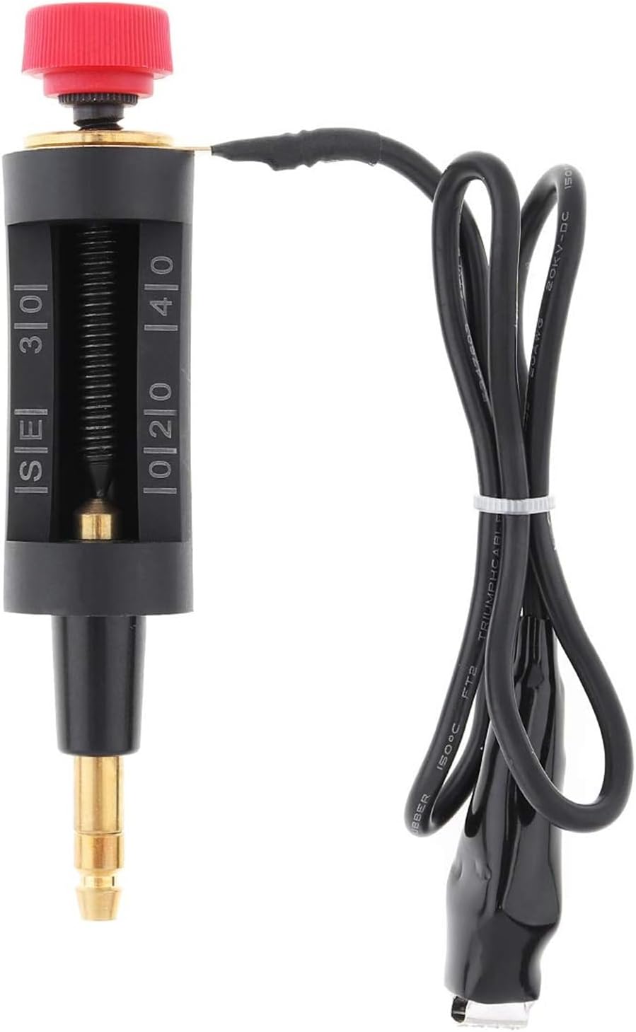 THE WHITE SHOP Spark Plug Tester, Adjustable Ignition System Coil Tester, Coil-on Plug Ignition Spark Circuit Tester, Autos Diagnostic Test Tool