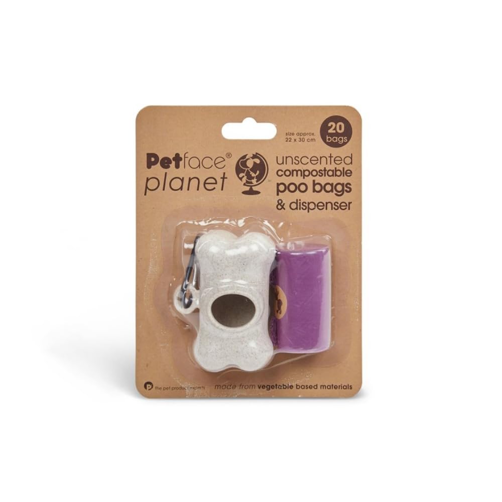 Petface Bone Bag Holder & Animal Poo Bags