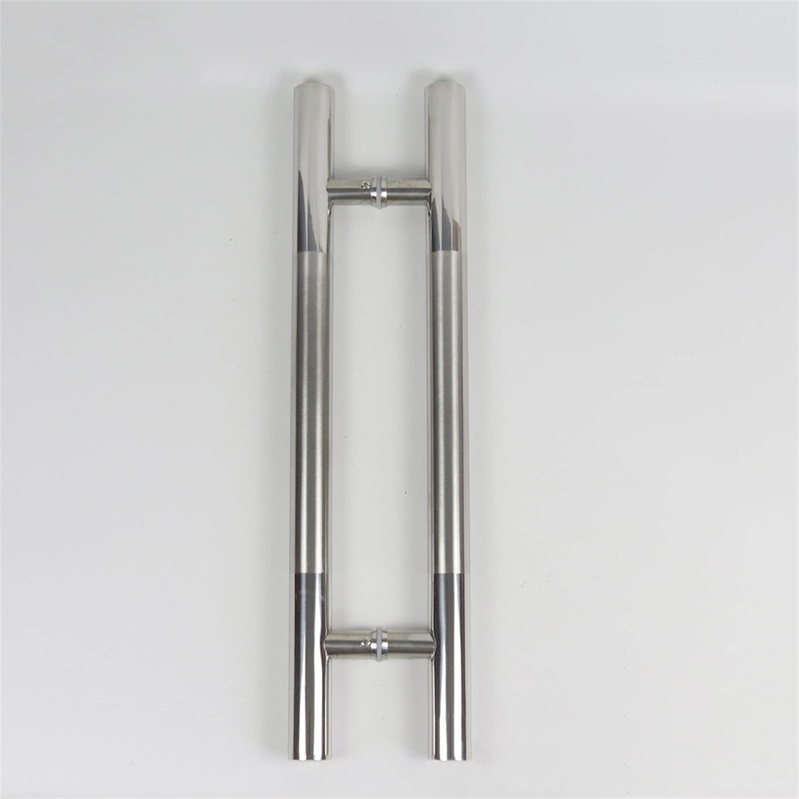 Herrajes para Puertas: Manilla de Acero Inoxidable para Puerta de Cristal, Tubo Redondo, pasamanos de Hierro para Puerta de Madera, herrajes para Puerta con Marco, 9 tamaños, 1200