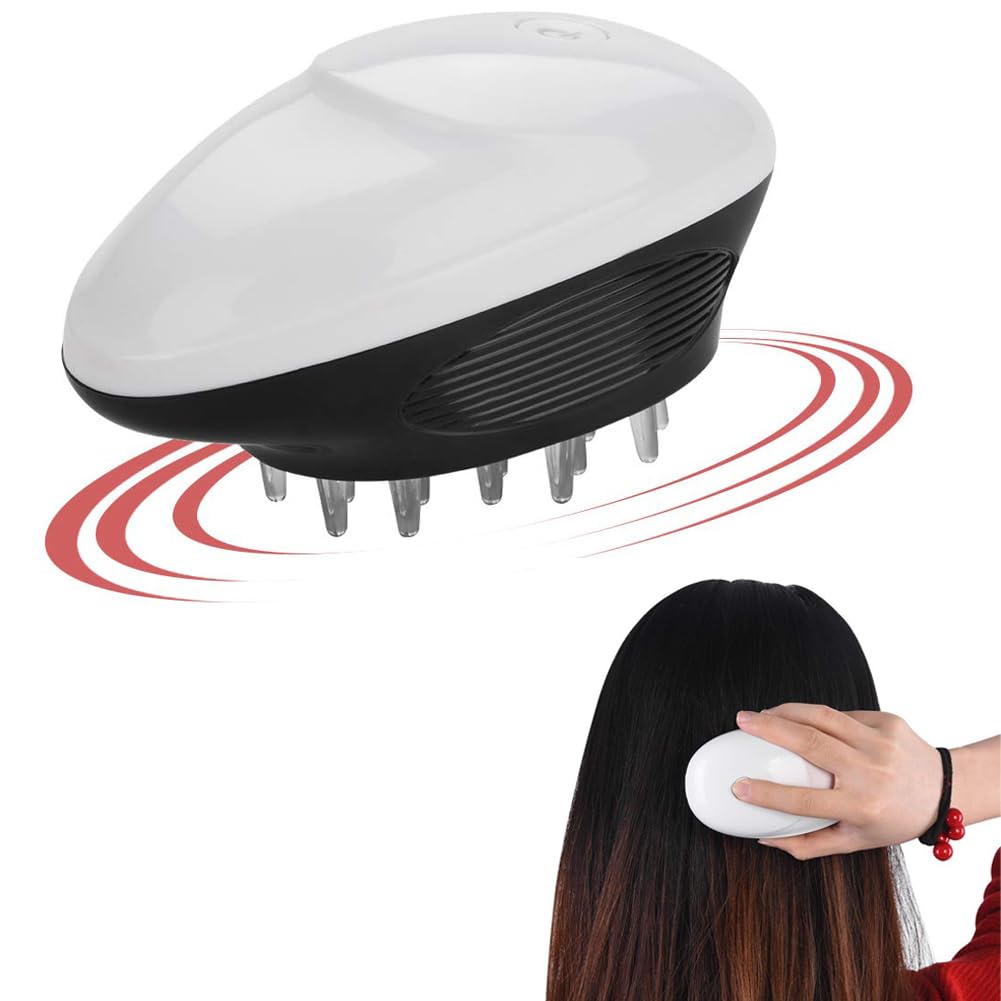 NALACAL Electric Scalp Massager Brush - 8000p/m High Frequency, Reduces Dandruff, Enhances Hair Growth, Relieves Stress & Prevents Hair Loss
