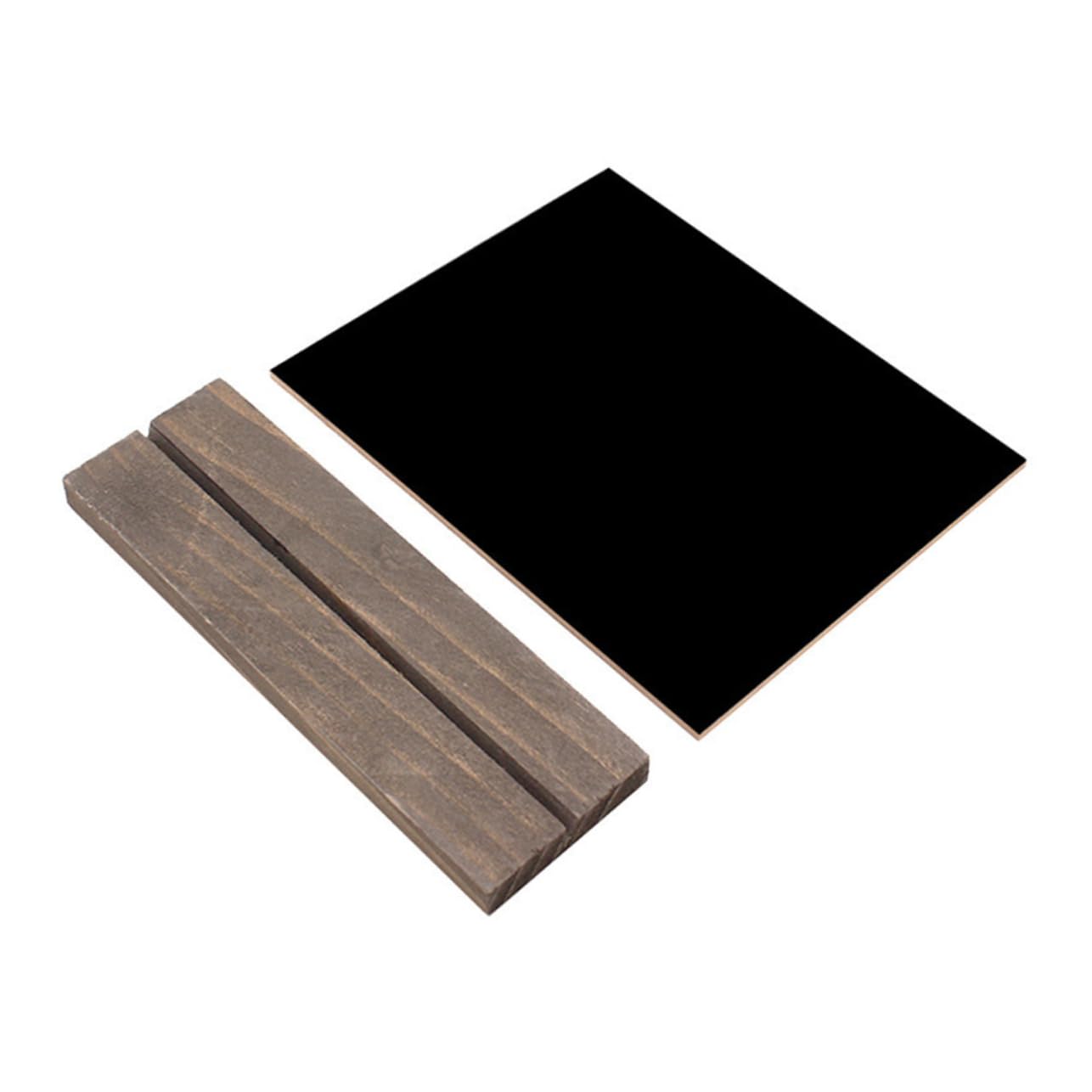 ERINGOGO Mini Double Sided Tabletop Chalkboard Signs with Rustic Wood Base Stands for Weddings Parties Cafe Menus and Crafts Wipeable with Liquid Chalk Markers