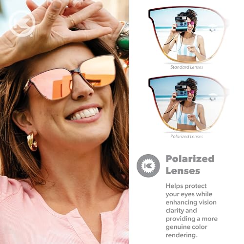 Knockaround Cloud Catchers Polarized Sunglasses for Men and Women - Impact Resistant Lenses with Full UV400 Protection4