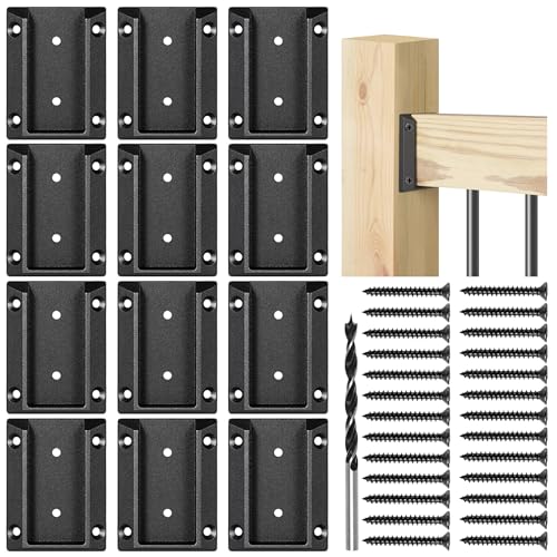 Epcee 12-Pack ADC-12 Aluminum Deck Railing Bracket
