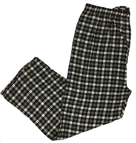 Big and Tall Super Soft Flannel Lounge Pants All Cotton to 8X in Assorted Plaids