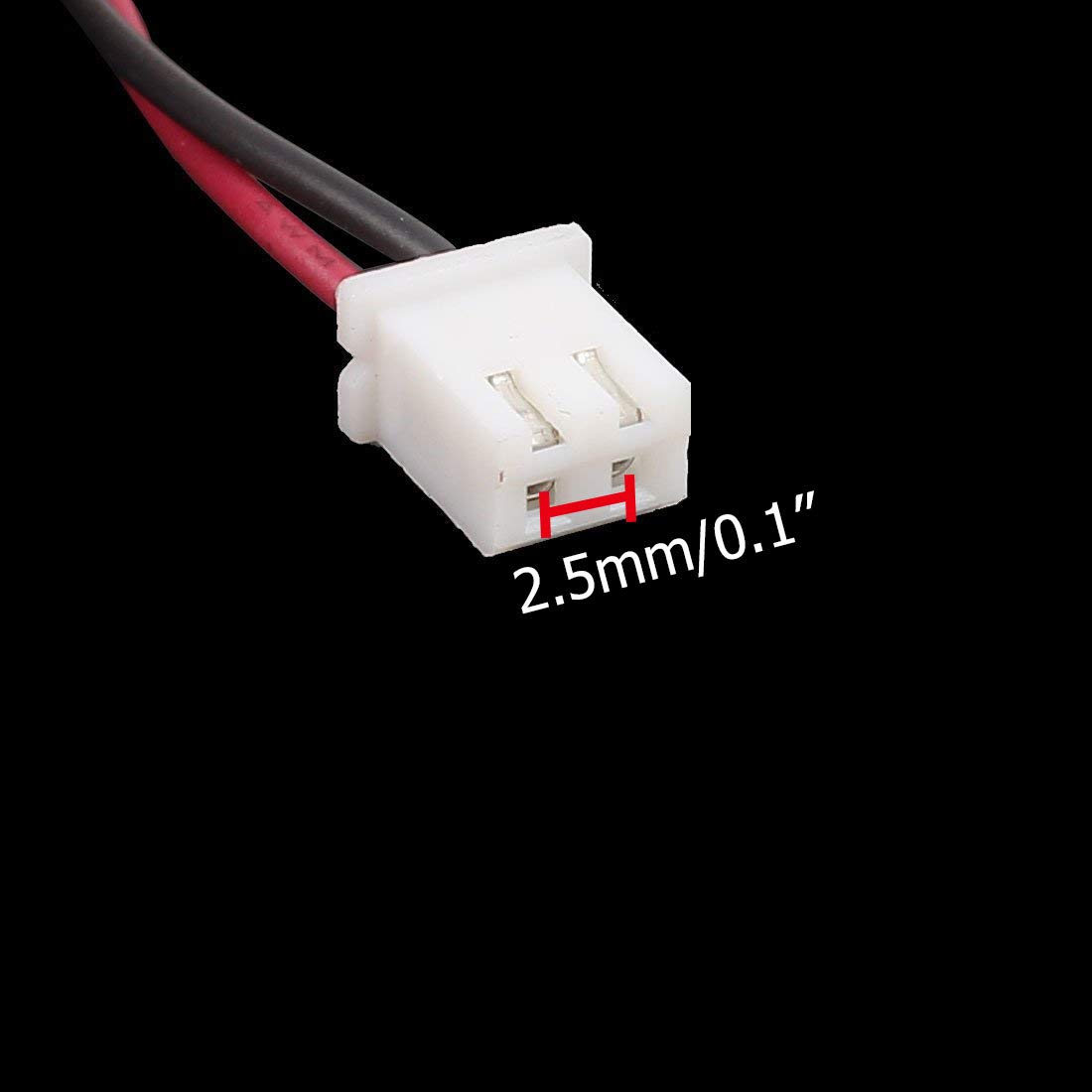LDEXIN 2pcs Computer Case Fan, 3-5/8